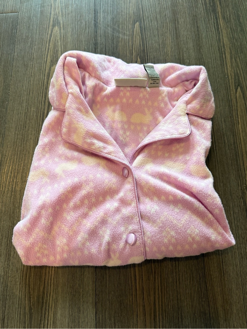 Bay Studio Rabbit Fleece Pajamas - Picture 2 of 7